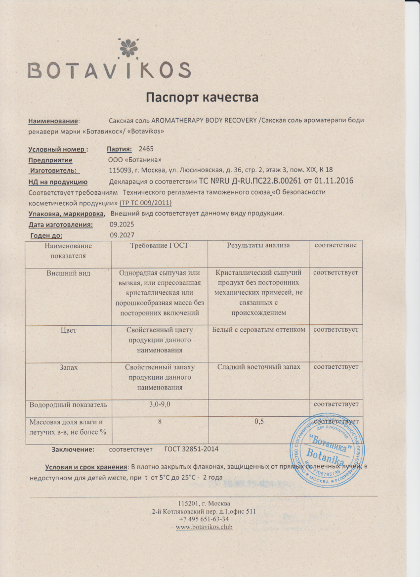 Паспорт №092025